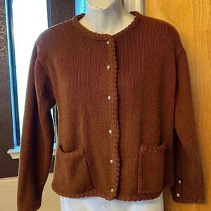Karen Scott Petites Cardigan